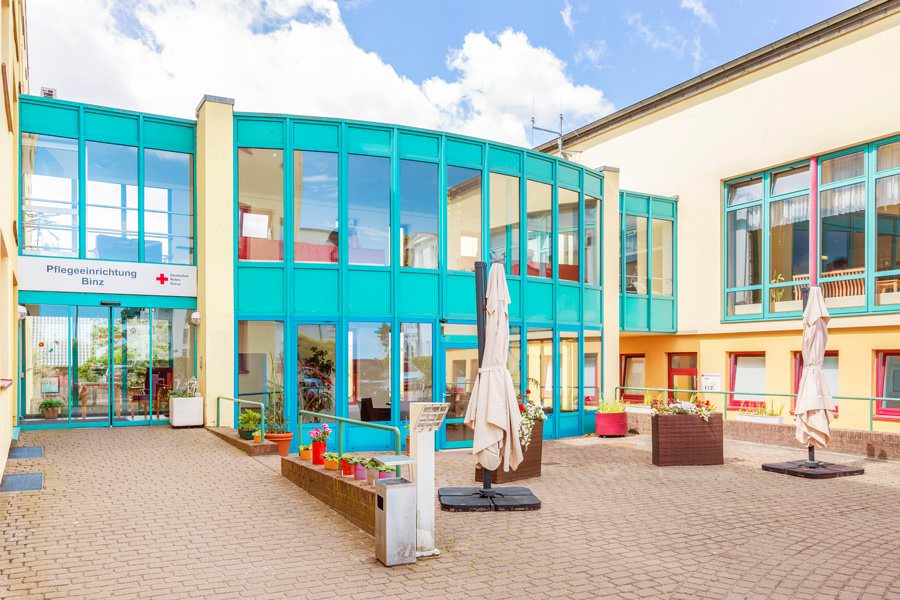 DRK-Pflegeeinrichtung Ostseebad Binz Eingangsbereich