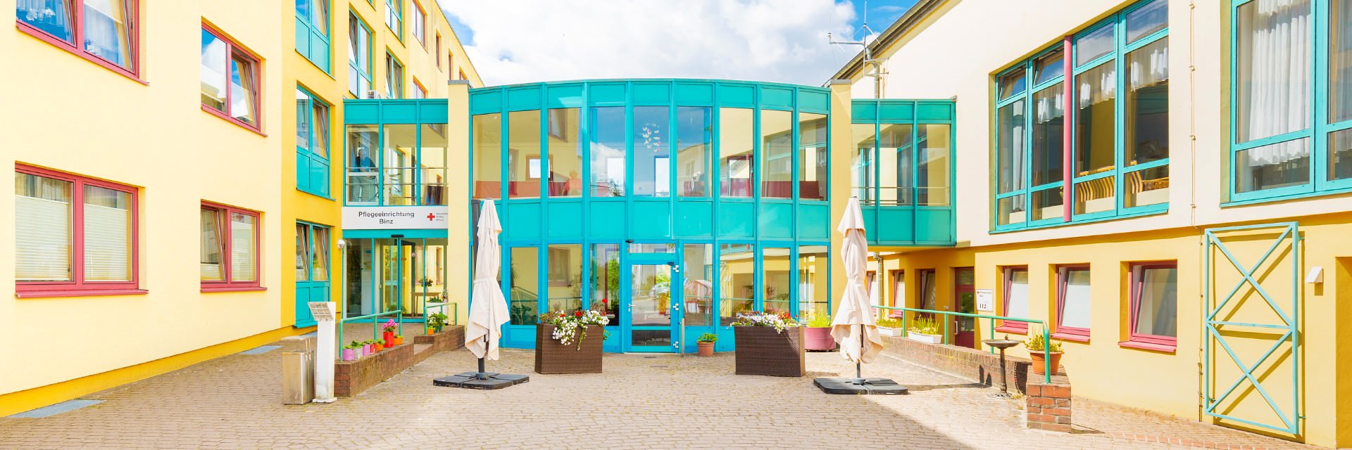 DRK-Pflegeeinrichtung Ostseebad Binz Eingangsbereich