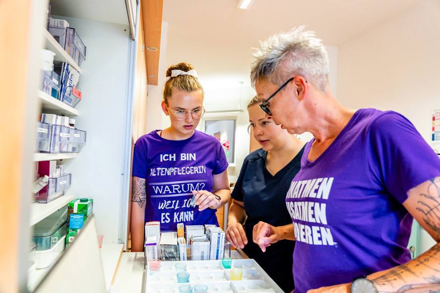 DRK-Pflegeeinrichtung Lauterbach Pflegepersonal Medikamente