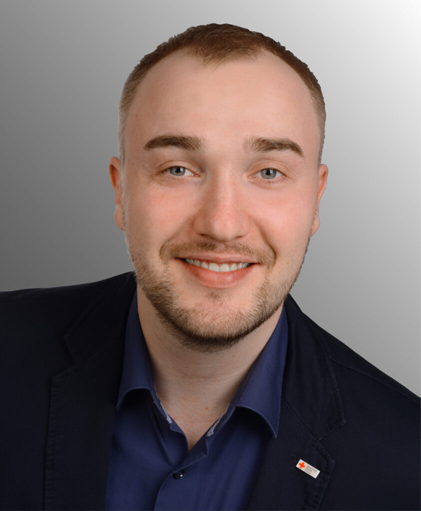 Felix Bäsell, Leiter Vereinsarbeit beim DRK Rügen-Stralsund
