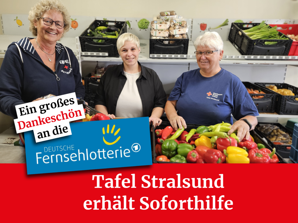 Tafel Stralsund erhält Soforthilfe von Fernsehlotterie