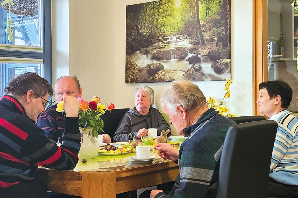DRK-Gemeinschaftswohnen "Mittendrin" in Bergen auf Rügen, Wohnstätte für behinderte Menschen, Teilhabe, Gemeinschaft, Selbstständigkeit, Wohnen, soziale Integration