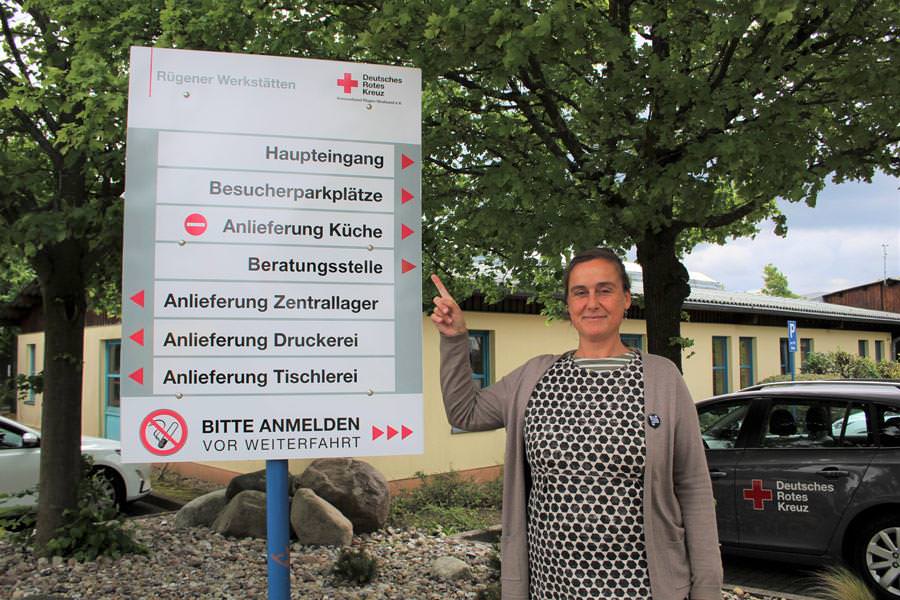 Maren Hirsch leitet die Beratungsstelle für Menschen mit Behinderung.