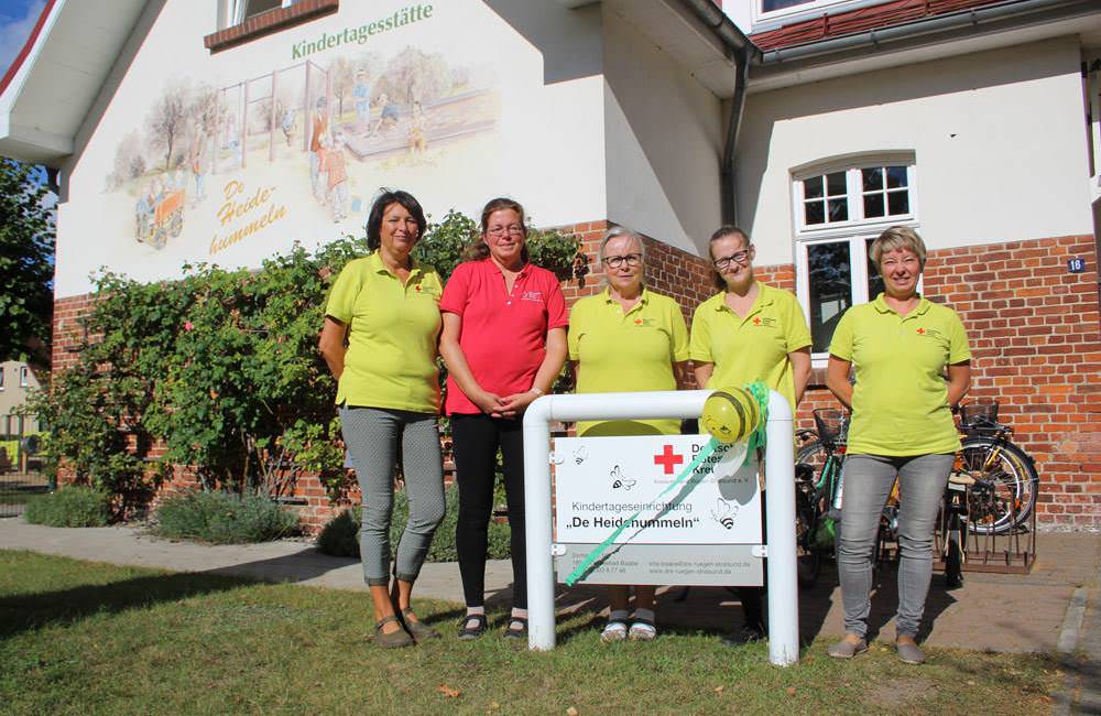 Das Team der DRK-Kita „De Heidehummeln“.