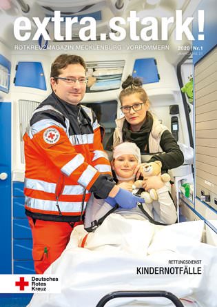 Extra-Stark-Ausgabe des Rotkreuzmagazins Mecklenburg-Vorpommern