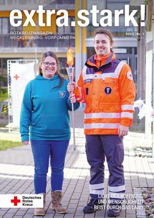 Extra-Stark-Ausgabe des Rotkreuzmagazins Mecklenburg-Vorpommern