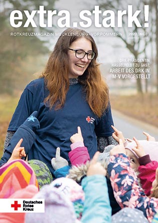 Titelbild der Extra-Stark-Ausgabe des Rotkreuzmagazins Mecklenburg-Vorpommern