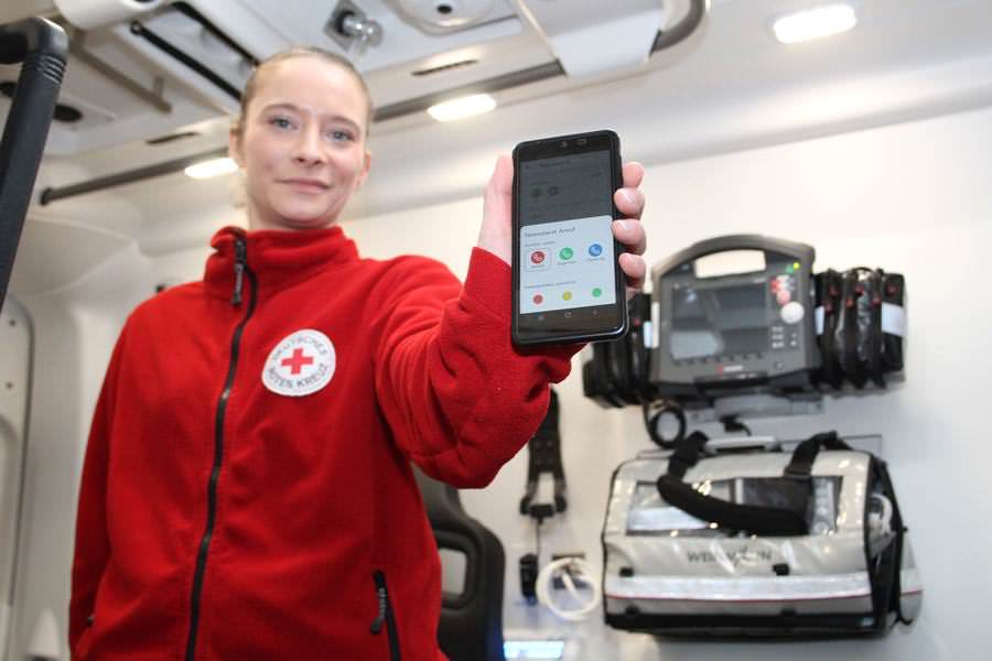 Telemedizin im Rettungsdienst des DRK Rügen-Stralsund im Einsatz