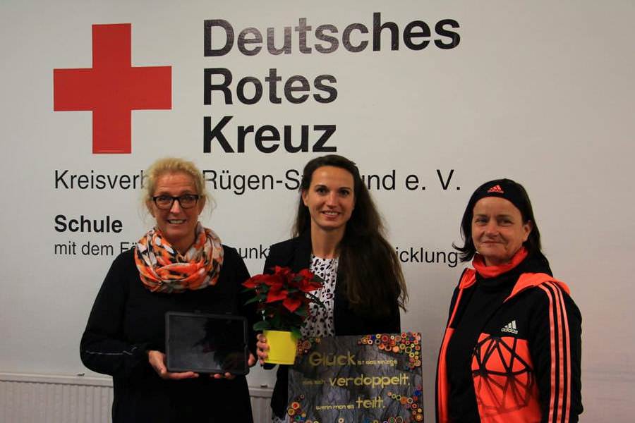 Spende ermöglicht neue Schul-Tablets: Die DRK „Rügenwind“-Schule in Patzig treibt die Digitalisierung für ihre Schüler weiter voran.