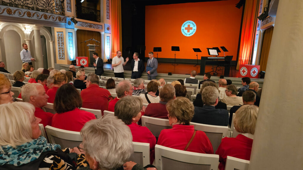Blutspenderehrung im Theatersaal Putbus
