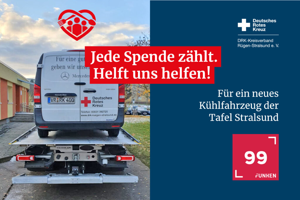 Spendenaufruf für ein neues Kühlfahrzeug der Tafel Stralsund