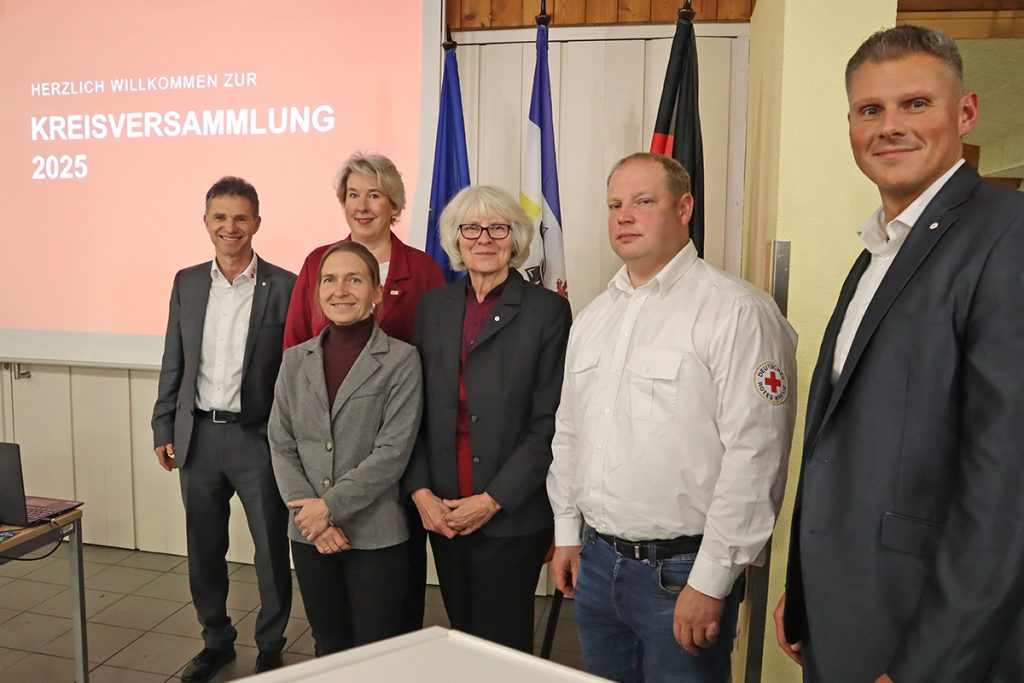 35. Kreisversammlung des DRK-Kreisverbands Rügen-Stralsund mit Delegierten und Gästen.