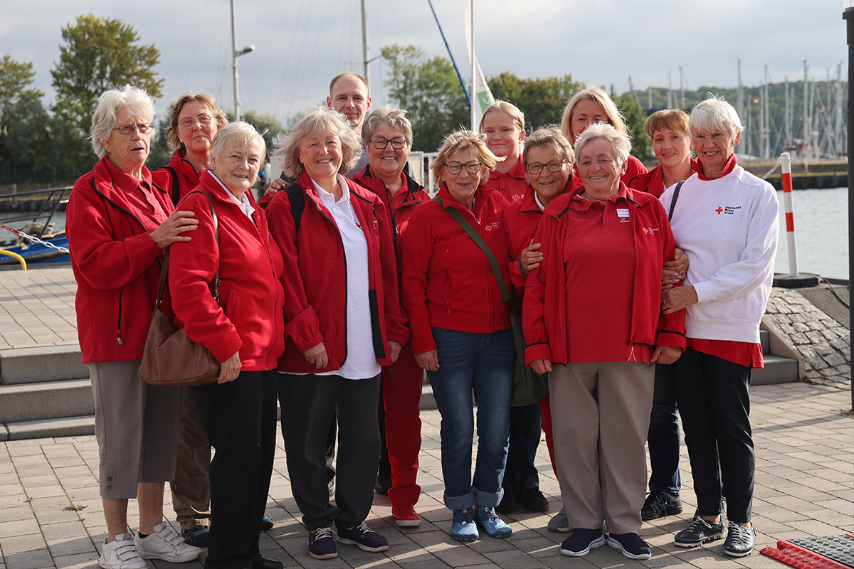 Das Team des Ortsvereins Poseritz
