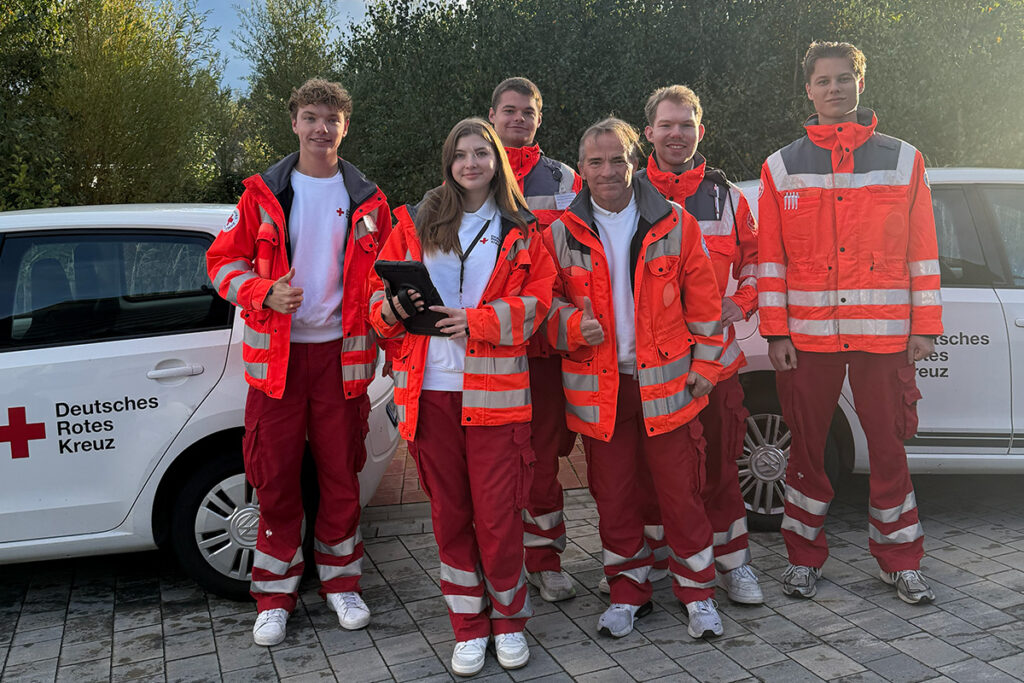 Medienbotschafter des DRK-Kreisverband Rügen-Stralsund in Stralsund und Teilen von Rügen.