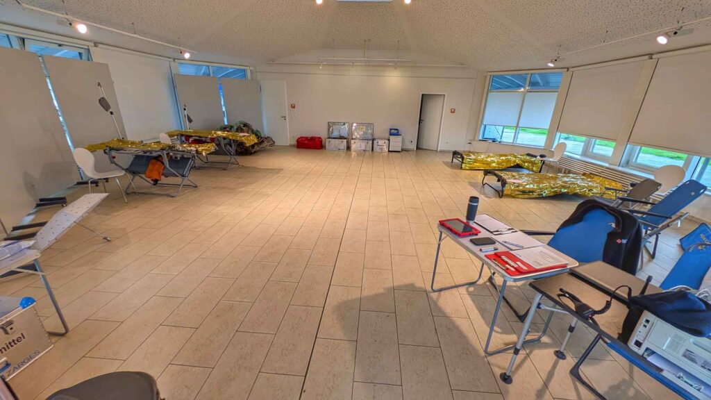 DRK-Bereitschaften beim zweiten Megamarsch auf Rügen im Einsatz